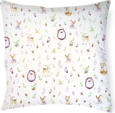 Produktbild von Amilian Dekoratives Kissen 80x80 cm Dekokissen mit Füllung, Zierkissen mit Kissenbezug, für Schlafzimmer Wohnzimmer, mit Reißverschluss
