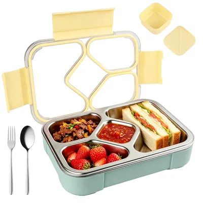 Immagine prodotto di Contenitore per il pranzo per bambini - 1000 ml, a prova di perdite, ideale per la scuola e i picnic
