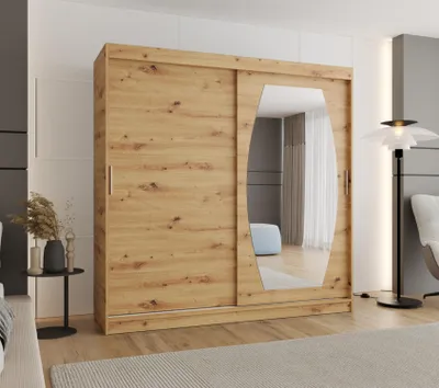 Obrázek produktu pro Šatní skříň 200 cm SEYMA - dub artisan