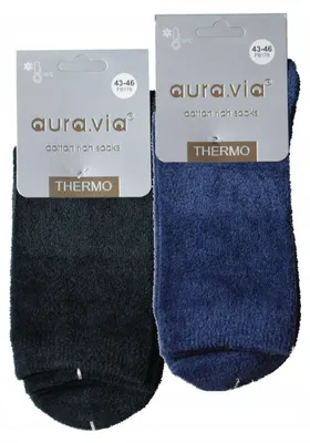 Produktbild von Aura Via Herren Thermo Socken Winter Set 2 Paar