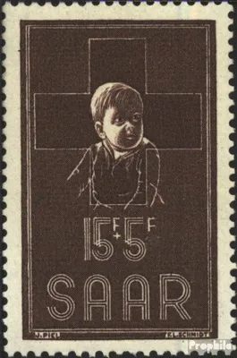 Produktbild von Briefmarken Saarland 1954 Mi 350 (kompl.Ausg.) postfrisch Rotes Kreuz