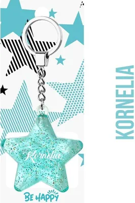 Image de Porte-clés Étoile Kornelia - Be-Happy Gifts