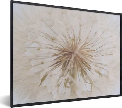 Produktbild von MuchoWow® Gerahmtes Poster Blumen - Löwenzahn - Entwurf 80x60 cm - Poster mit Schwarzem Bilderrahmen Wandposter Rahmen Foto Bilder - Schwarzem - Mit Gestell