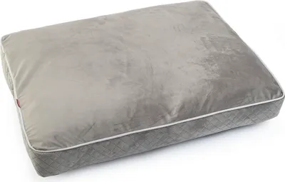 Obrázok produktu pre Vankúš pre psa s pamäťovou penou pre veľkých psov Umývateľné ležadlo pre psov Suede Large XXL: 100 x 120 cm Farba: sivá (Velvet)