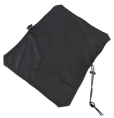 Image de Housse de protection pour bagages de moto, élastique, noire, haute résistance. Housse de bagage pour rack arrière, compatible avec les VTT, les motos, les motoneiges