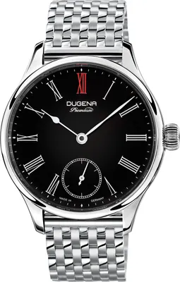 Produktbild von Dugena Herren-Armbanduhr Epsilon 3, Handaufzug, Edelstahlgehäuse, Saphirglas, 5 bar