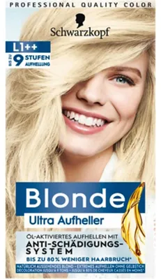 Obrázek produktu pro Schwarzkopf Rozjasňovač L1++ Extreme Brightener Plus, Jemně čistý výsledek, 1 kus