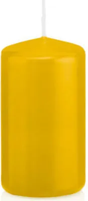 Produktbild von Wiedemann Stumpenkerzen Dotter Gelb 100 x Ø 48 mm, 24 Stück