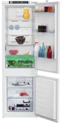 Produktbild von Beko BCNA275E4ZSN, 254 l, SN-T, 3,2 kg/24h, E, Fresh Zone Fach, Weiß