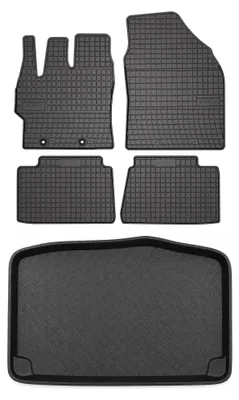 Immagine prodotto di Tappetini gomma SolidPRO + bagagliaio per Mazda 2 IV 2014- 5 pezzi