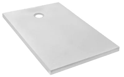 Duschwanne Ipso 140x80 cm, Antirutsch, Mattweiß