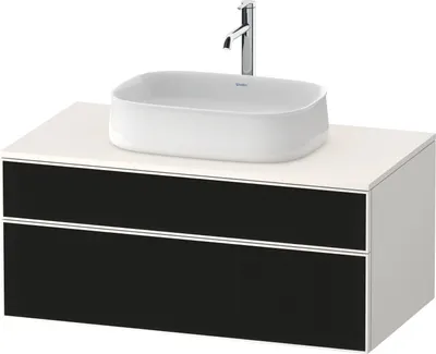 Image de Duravit Zencha Meuble sous-lavabo sur console, 1000x550x442mm, 1 découpe au centre, ZE4821, ZE4821063840000