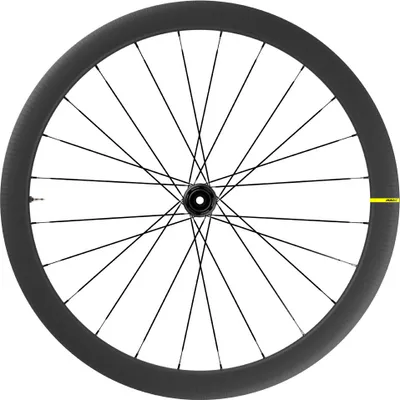 Produktbild von Mavic Cosmic Sl 45 Carbon Cl Disc Tubeless Rennrad-vorderrad Schwarz 9/12 x 100 mm Schwarz 9/12 x 100 mm