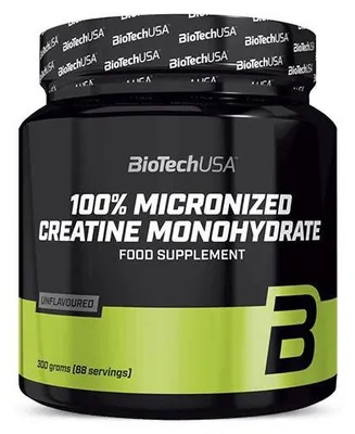 Zdjęcie produktu dla 100% monohydrat kreatyny BIOTECH (300g)