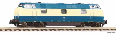 Image de Locomotive diesel Piko N BR 221 bleu-beige DB IV + DSS Next18  40512