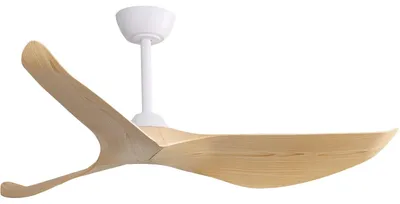 Zdjęcie produktu dla Wentylator sufitowy, silnik prądu stałego, pilot zdalnego sterowania, biały, 30 W, 220 V
