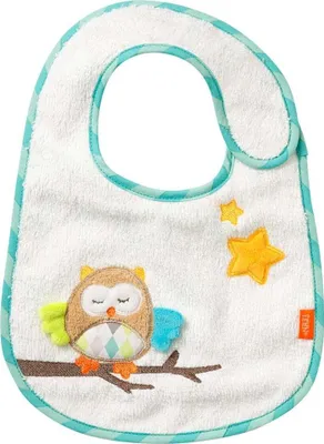 Produktbild von babyFehn Lätzchen Eule Sleeping Forest