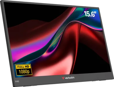 Produktbild von Verbatim Portable Monitor 15,6" Full HD Monitor Light