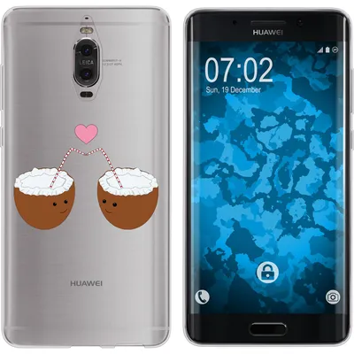 Produktbild von PhoneNatic Case kompatibel mit Huawei Mate 9 Pro Silikon-Hülle Sommer Coconuts M3