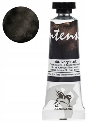 Produktbild von Renesans Intense Aquarellfarbe Elfenbeinschwarz 15ml