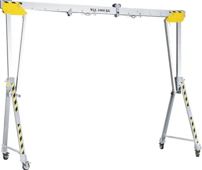 Produktbild von PLANETA Alu-Portalkran RLPK-M-5 fahrbar / klappbar 1000kg