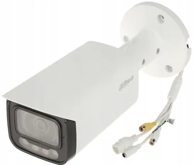 Zdjęcie produktu dla Kamera IP Dahua IPC-HFW2449T-AS-IL-0360B, 4MP, rozdzielczość 2688x1520, podczerwień i diody LED (zasięg 60m), analiza IVS, zasilanie PoE