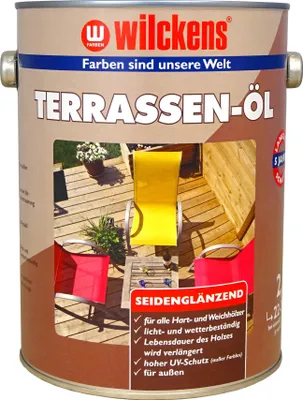 Produktbild von Wilckens Terrassen-Öl, 2,5 l, Bangkirai
