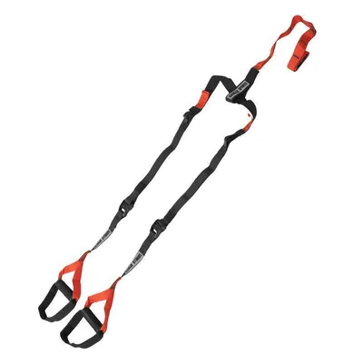 Produktbild von Suspension Trainer rot/schwarz 2,40m mit Türanker für Ganzkörper-Workout