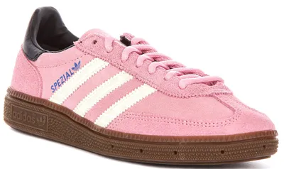 Zdjęcie produktu dla Adidas Handball Spezial w kolorze różowym dla juniorów – rozmiar 4 UK – 36 2/3 EU – 4,5 US / różowy