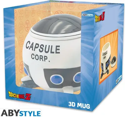Immagine prodotto di Dargon Ball Z Keramiktasse 3D - Capsule Corporation (550 ml)