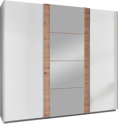 Immagine prodotto di Armadio ad ante scorrevoli Bern Armadio 270x64x236cm rovere bianco artigianale (18463)