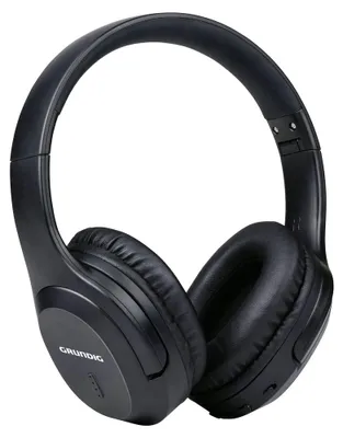Immagine prodotto di Grundig Cuffie Wireless Bluetooth - Cuffie over ear con 40 ore di autonomia - Senza fili con microfono - Cavo audio da 3,5 mm e cavo di ricarica USB-C inclusi