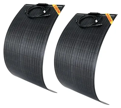 Immagine prodotto di Pannello solare, leggero, alta efficienza, ETFE, 100W, confezione da 2