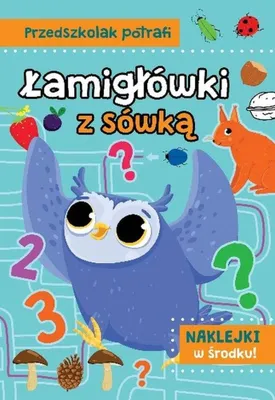 Zdjęcie produktu dla Łamigłówki z sówką. Przedszkolak potrafi