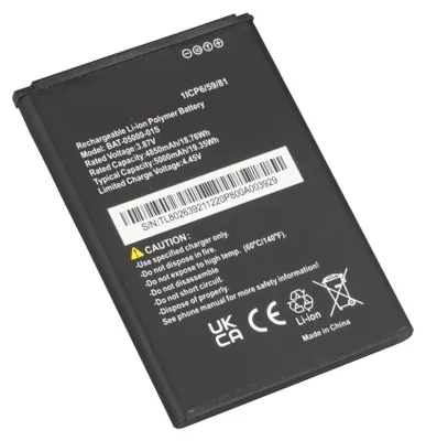 Zdjęcie produktu dla Akumulator pasujący do modelu Sonim XP10, litowo-jonowy, 3,87 V, 5000 mAh, 19,4 Wh