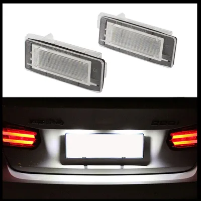 Produktbild von Kennzeichenbeleuchtung LED PREMIUM für Renault Captur Espace Scenic Modus 2x 18