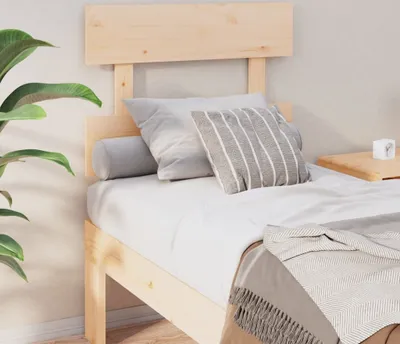Produktbild von vidaXL Bett Kopfteil 78,5x3x81 cm Massivholz Kiefer - Kopfteil - Kopfteile - Bettkopfteil - Holzkopfteil