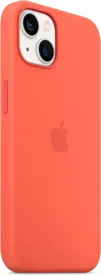 Produktbild von Silikon-Case MagSafe für das Apple iPhone 13 Mini - Nectarine