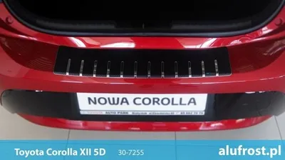 Produktbild von Toyota Corolla 2018 Kofferraumkantenschutzleiste (Carbonfolie)