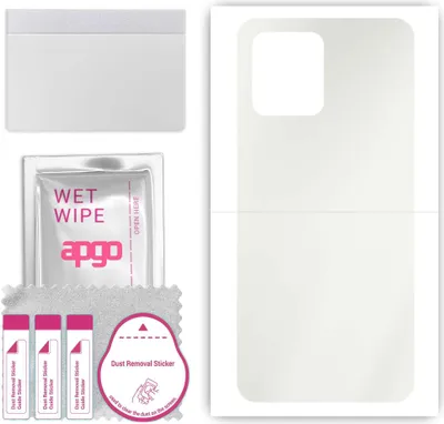 Produktbild von apgo Rückseite Schutzfolie, Matt, kompatibel mit Motorola Moto G Stylus 2023, Hinten Hydrogel-Displayschutzfolie mit Positionierhilfe, kratzfest, einfache Montage
