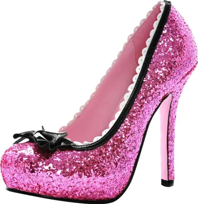 Produktbild von Glitzer High Heels pink Schuhgröße: 38