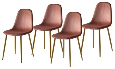 Produktbild von home24 Polsterstuhl - Metall / Textil