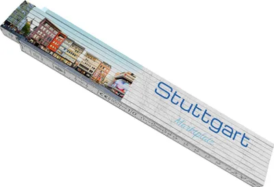 Produktbild von streetline Stuttgart Marktplatz Meterstab aus Holz