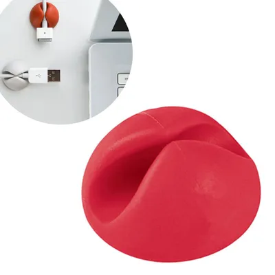 Produktbild von Techsuit Silikon-Kabelorganisator – Rot KP28100