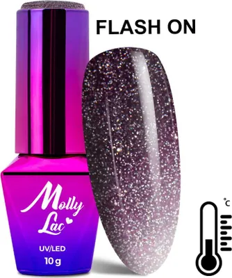 Image de MollyLac Thermo Flashing Lights Itself Hybrid Nagellack 10 g Nr. 694