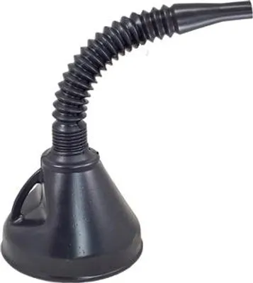 Image de Entonnoir à essence plastique Entonnoir à essence flexible Entonnoir à carburant