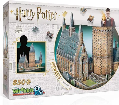 Obrázok produktu pre Wrebbit Puzzle 3D 850 el HP Hogwarts Veľká sála