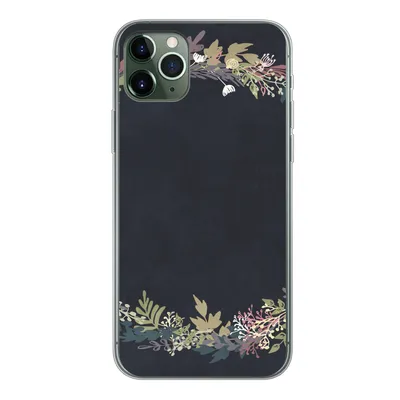 Produktbild von MuchoWow® Handyhülle Schutzhülle Hülle für iPhone 11 Pro Max Girlande - Pastell - Sommer Silikon Softcase Handy Hülle - Schutz
