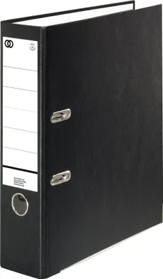 Produktbild von Soennecken Ordner oeco 3430 A4 80mm schwarz