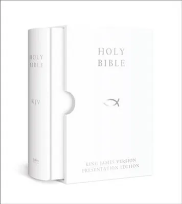 Produktbild von HOLY BIBLE: King James Version (KJV) White Presentation Edit